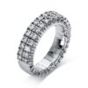 (Eesti) RING 18 KT WG, FLEX-BAND, VARIABLE, RHO.PLA