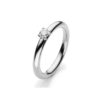 RING 4 PRONGS 14 KT 0,21 ct